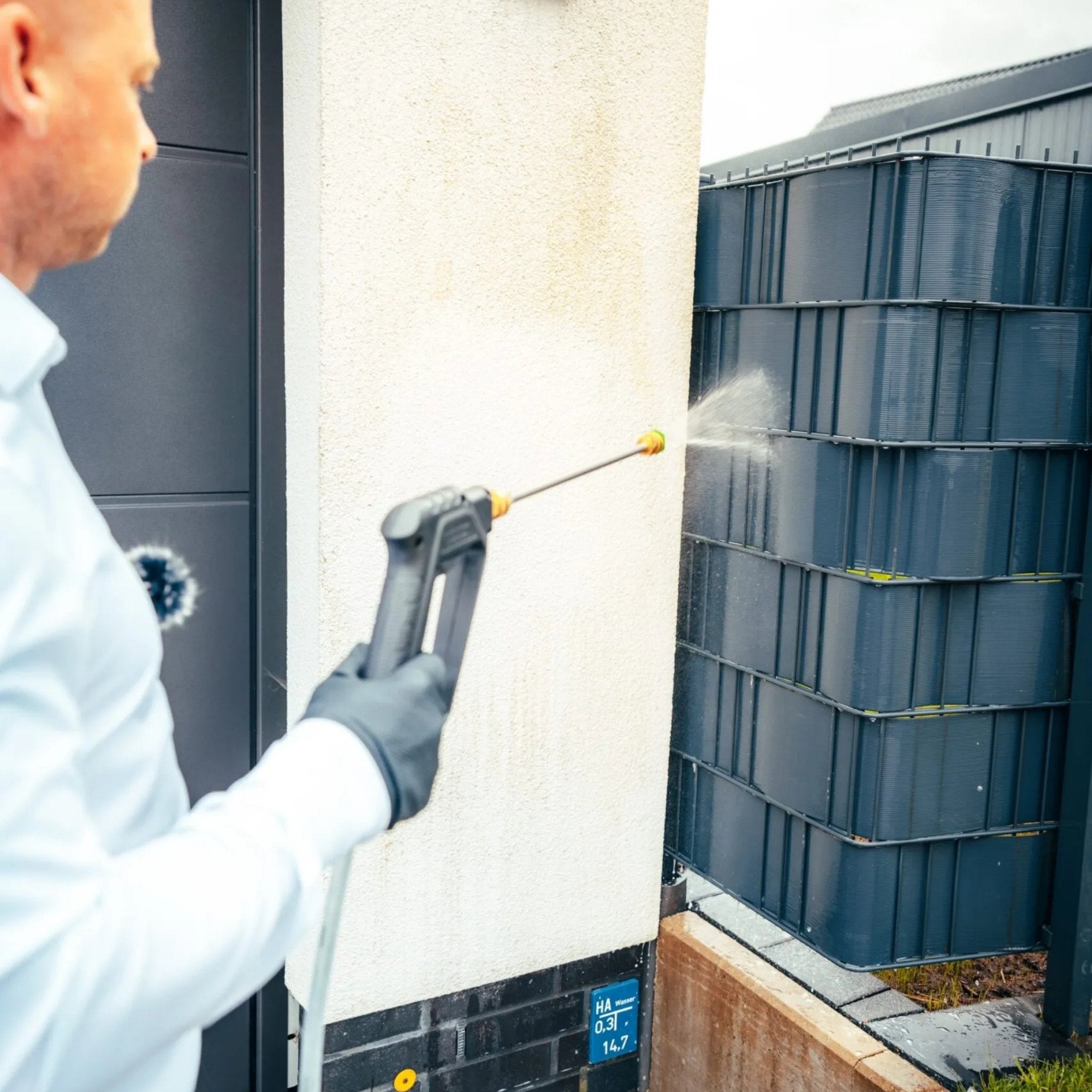 OSA PowerSprayer Pro X – Elektrischer Profi-Sprayer für Dach-, Fassaden- & Pflasterreinigung