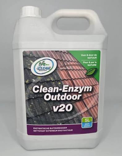 BioClean V20 Outdoor-Reiniger – Enzymbasierte Langzeitreinigung für Außenflächen (5 Liter)