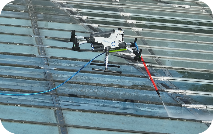 CopterClean Drone – Professionelle Reinigungsdrohne