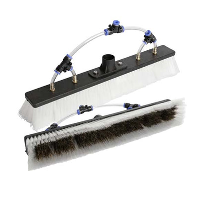 OSA ProLine™ 18" Hybrid Bürste – Dupont™ + Boar’s Hair (Naturborsten), 460 mm mit 4 Pencil Jets & Euro Socket