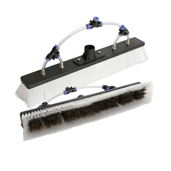 OSA ProLine™ 18" Hybrid Bürste – Dupont™ + Boar’s Hair (Naturborsten), 460 mm mit 4 Pencil Jets & Euro Socket
