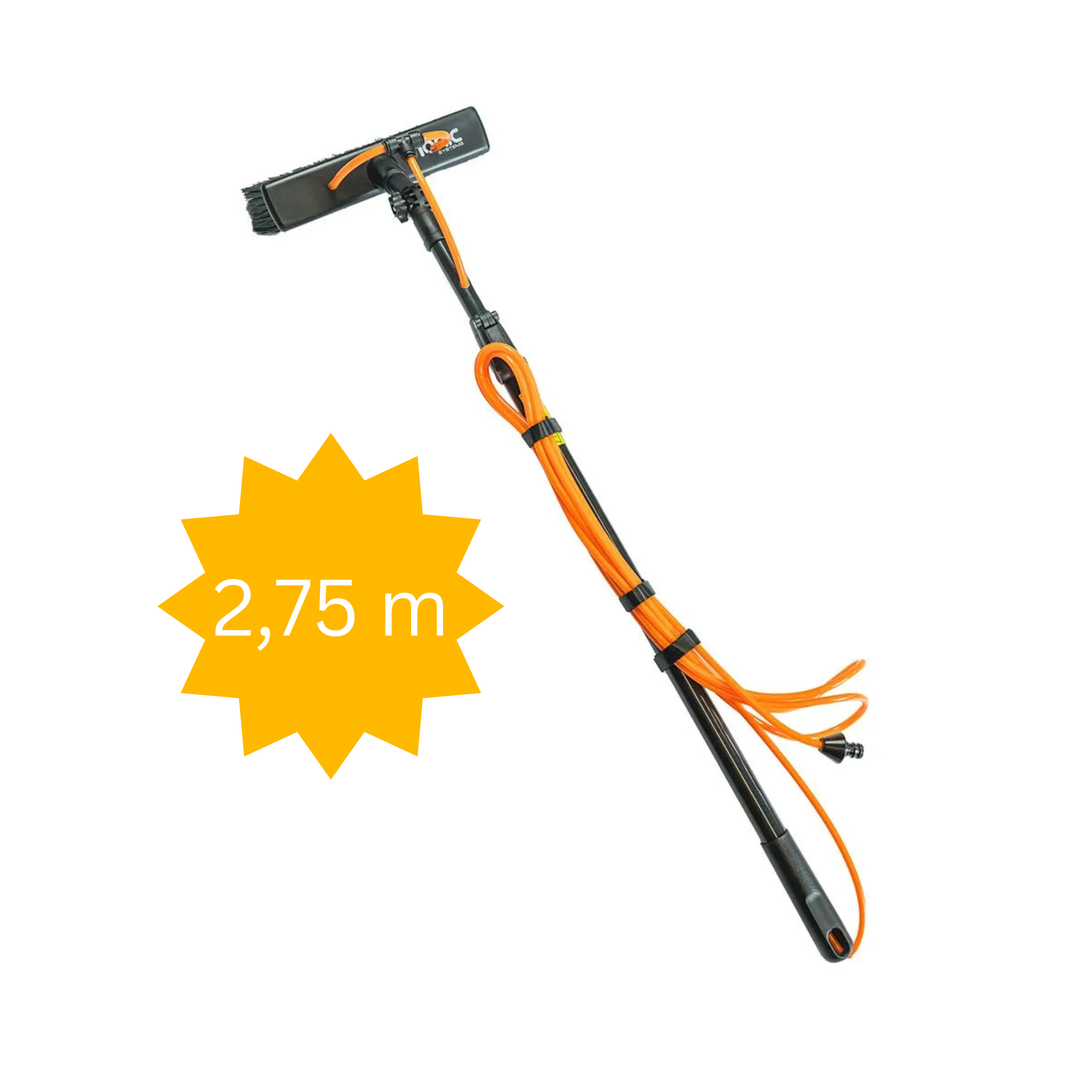 Hydra Glasfaser Teleskopstange 2,75 m – kompakte Mini-Stange