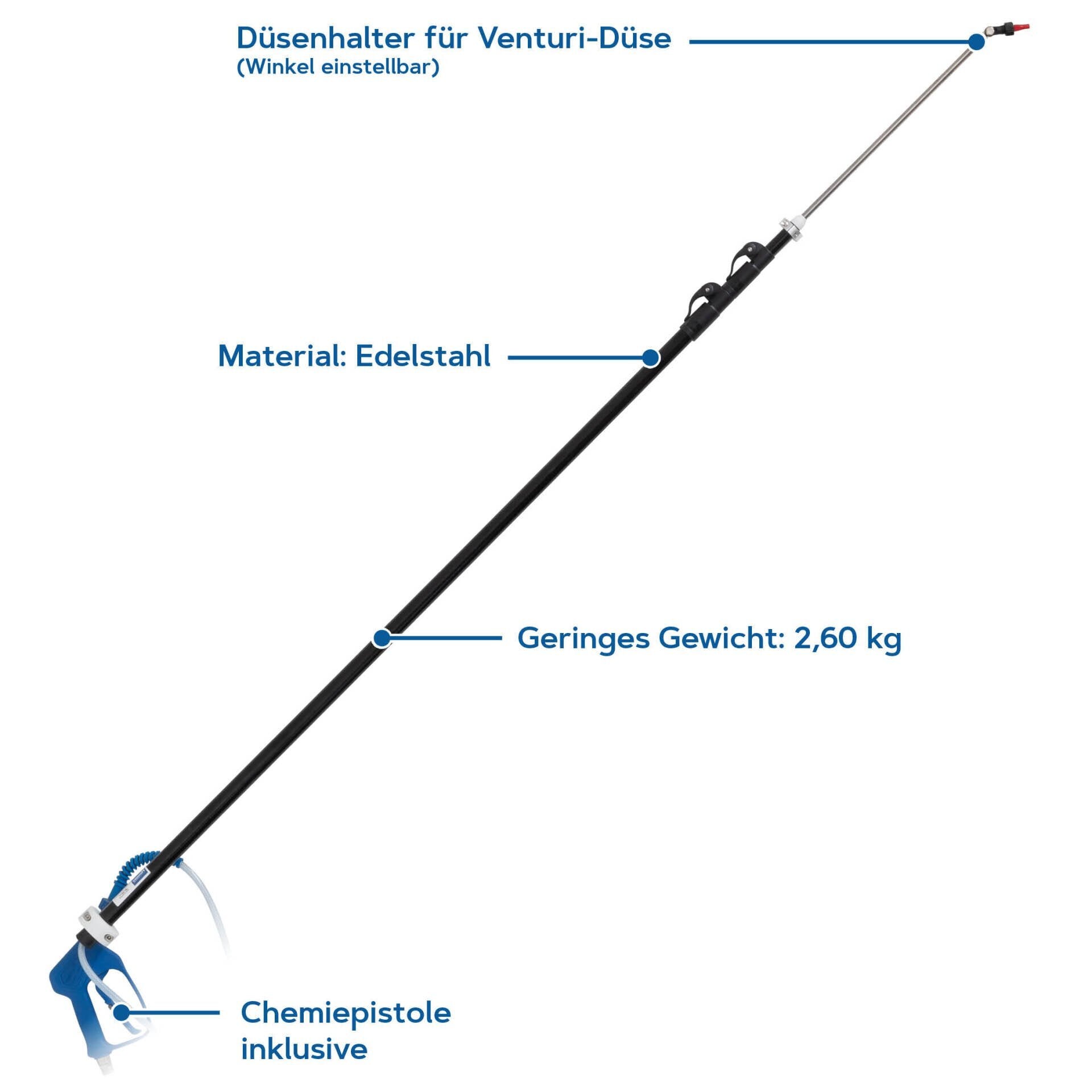HERMES Chemie-Teleskoplanze T5, Professional