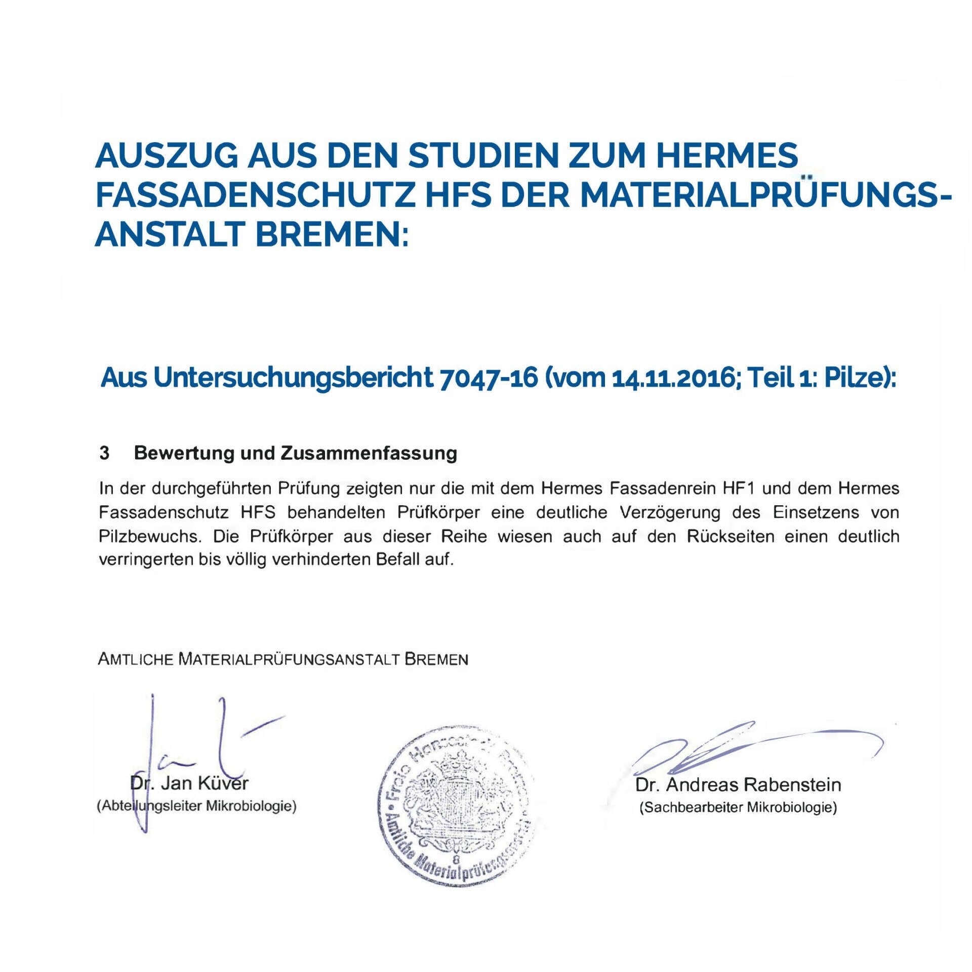 HERMES Fassadenschutz HFS-5 Konzentrat