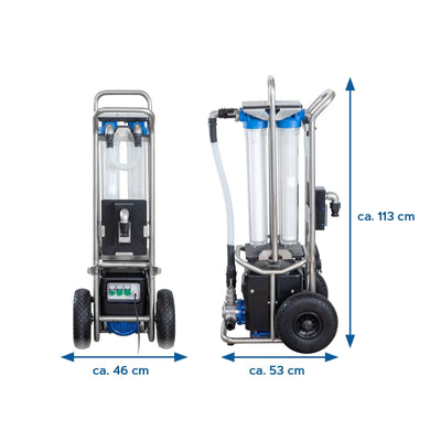 HERMES Abwasserpumpe Pro mit Quattrofilter