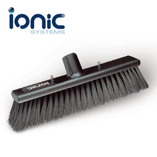 IONIC Euro Grafter Bürste 12" – Doppeltrimm-Bürste mit Nylonborsten & 2 Wasserstrahldüsen