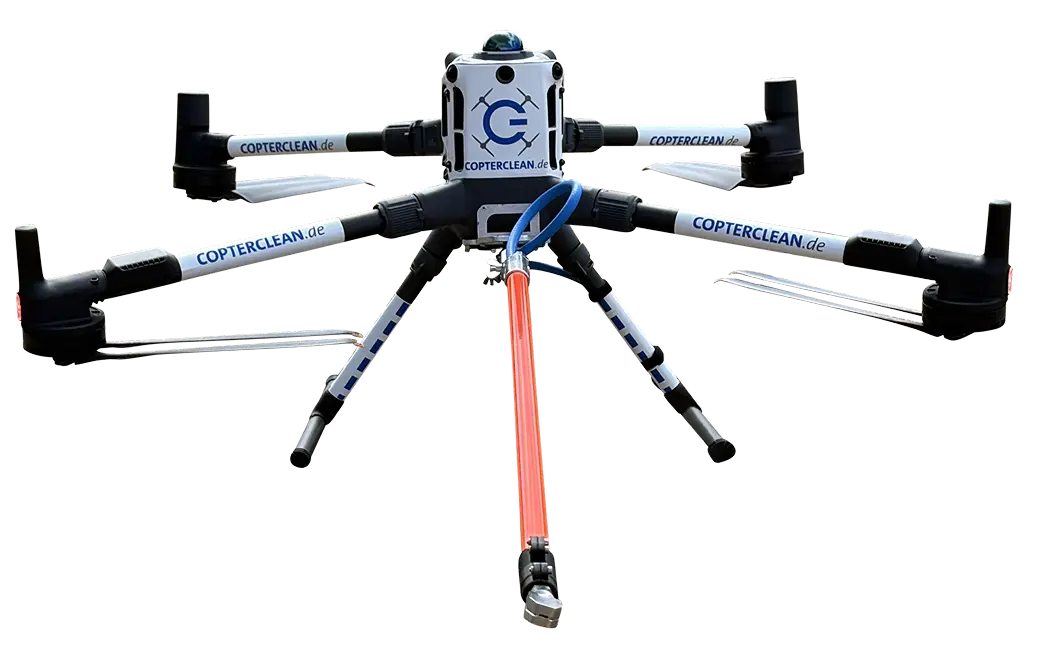 CopterClean Drone – Professionelle Reinigungsdrohne