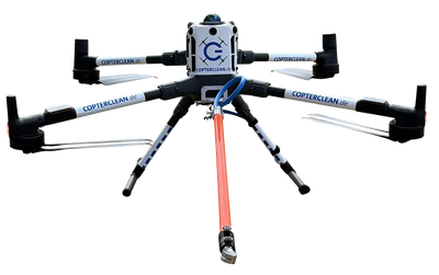 CopterClean Drone – Professionelle Reinigungsdrohne