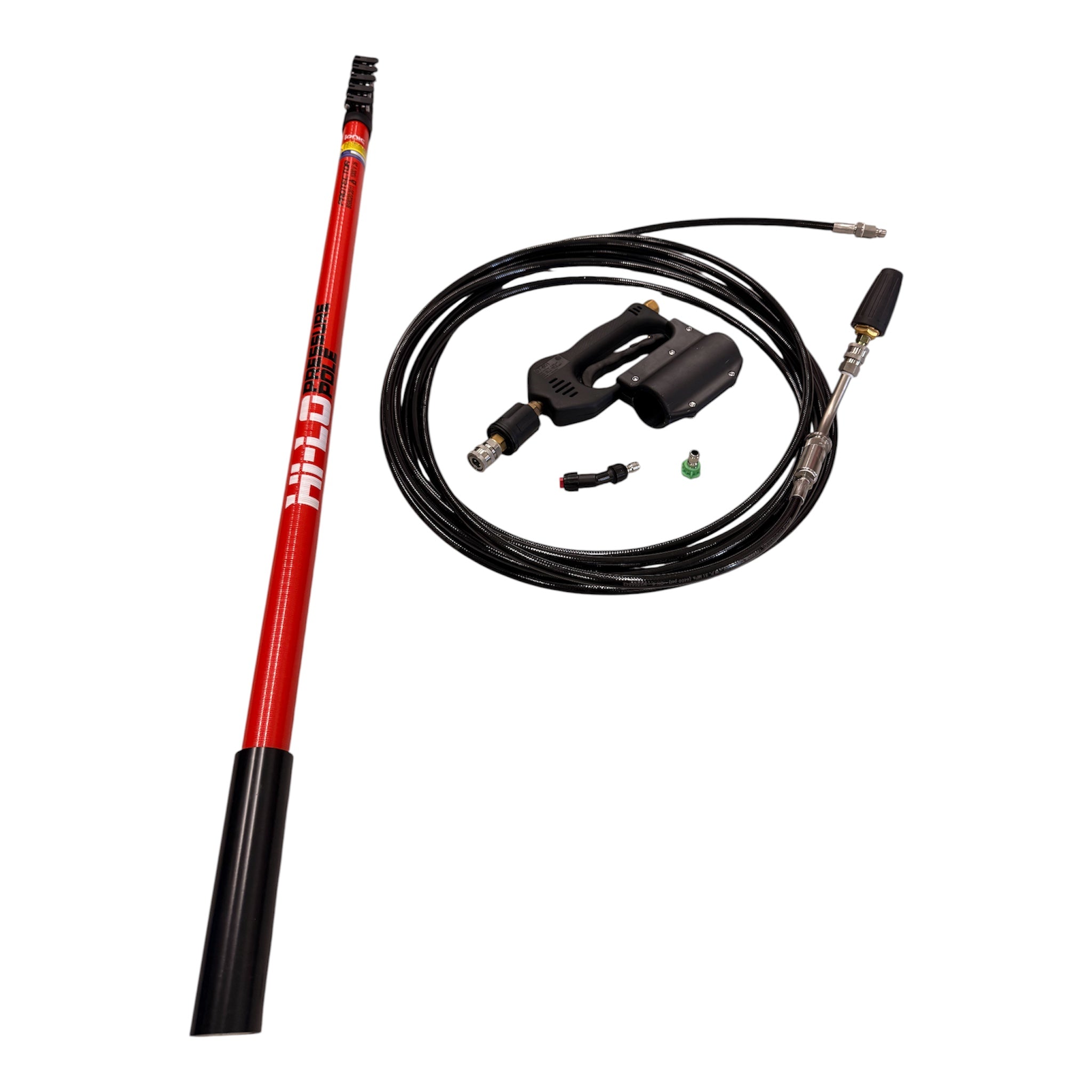 Ionic Hi-Lo Pressure Pole™ – 6 m Hochdruck- & Softwash-Lanze | bis 7,5 m Arbeitshöhe