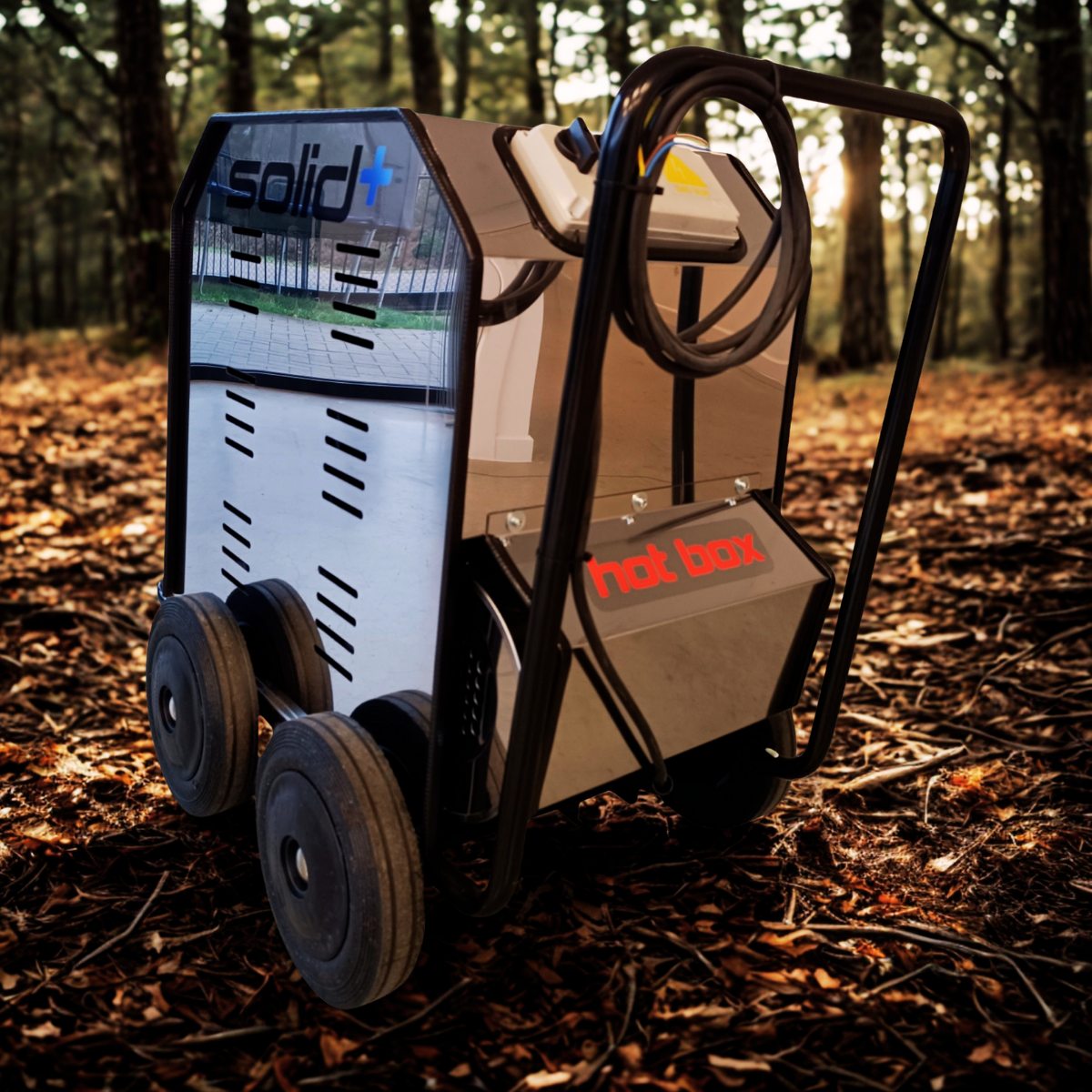 VRS Plus Hotbox – mobile Heißwasser-Einheit für Hochdruckreiniger | bis 95 °C