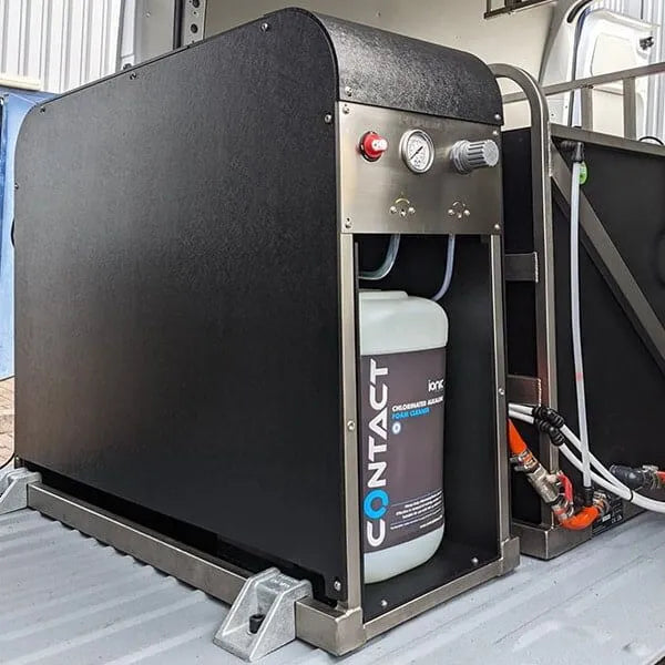Foamion™ Schaumreinigungssystem – Chemische Behandlung & SoftWash direkt am Einsatzort