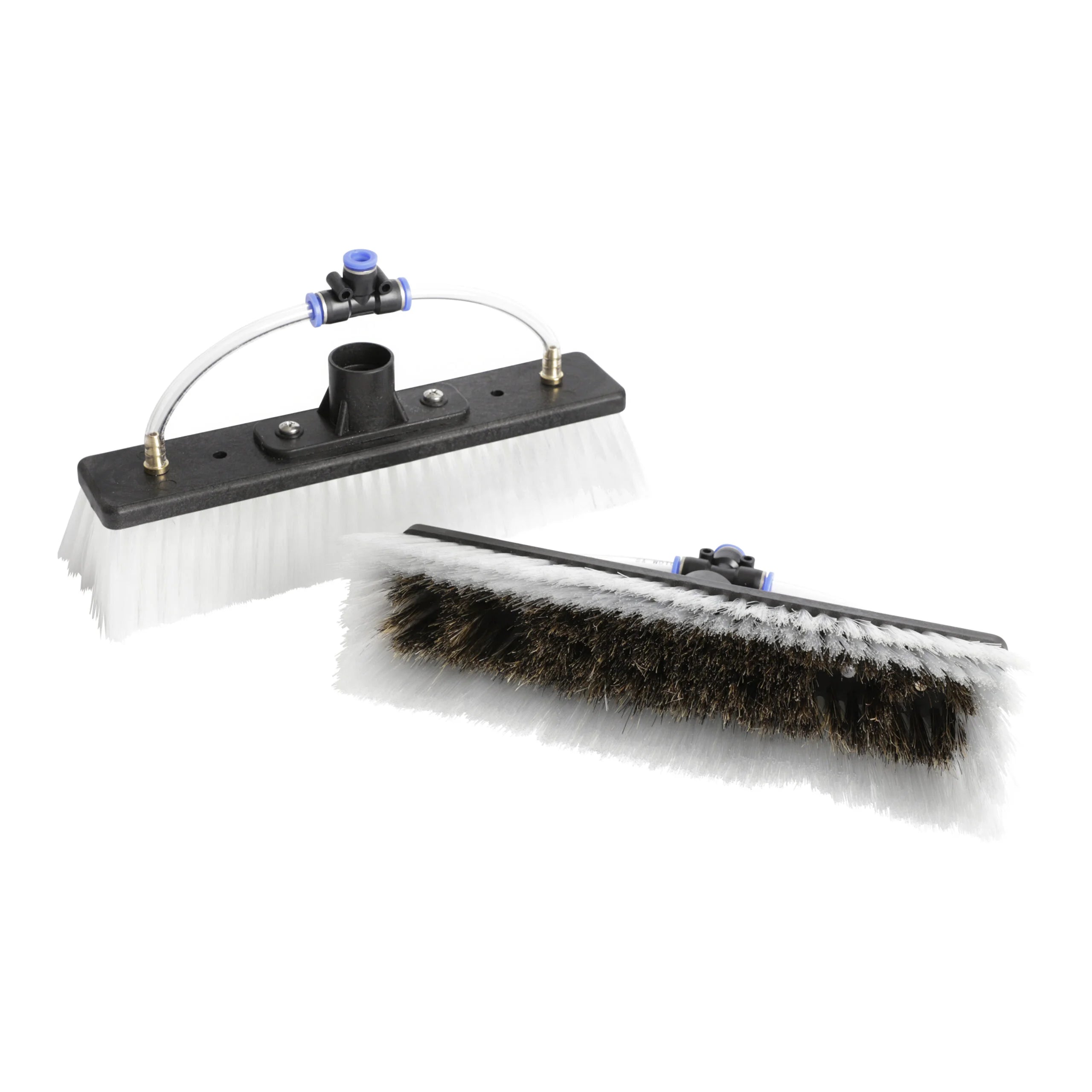 OSA ProLine™ 10" Hybrid Bürste – Dupont™ + Boar’s Hair (Naturborsten), 260 mm mit 2 Pencil Jets & Euro Socket