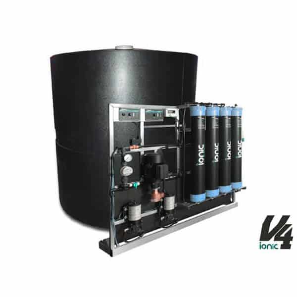 V4™ Static System – Stationäre 4-Stufen-Osmoseanlage für Millionen Liter Reinstwasser inkl. 3000 Liter tank